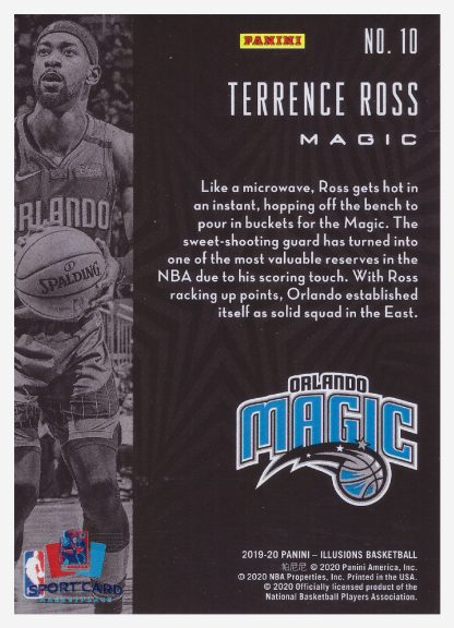 2019-20 Panini Illusions Terrence Ross / Orlando Magic #10