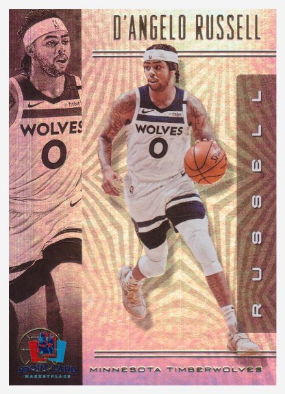 2019-20 Panini Illusions D'angelo Russell / Minnesota Timberwolves #12