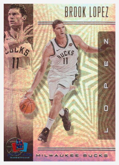 2019-20 Panini Illusions Brook Lopez / Milwaukee Bucks #21