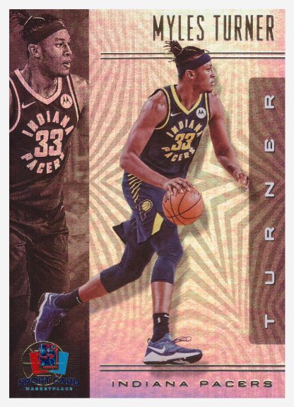 2019-20 Panini Illusions Myles Turner / Indiana Pacers #27
