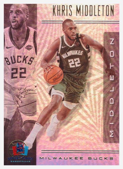 2019-20 Panini Illusions Khris Middleton / Milwaukee Bucks #31
