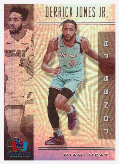 2019-20 Panini Illusions Derrick Jones Jr / Miami Heat #39