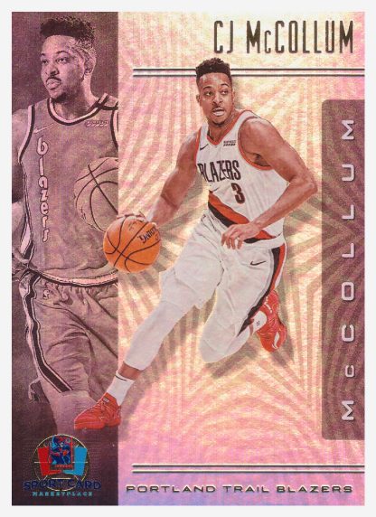 2019-20 Panini Illusions Cj McCollum / Portland Trail Blazers #53