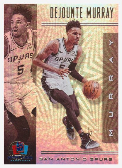 2019-20 Panini Illusions Dejounte Murray / San Antonio Spurs #56