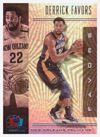 2019-20 Panini Illusions Derrock Favors / New Orleans Pelicans #78