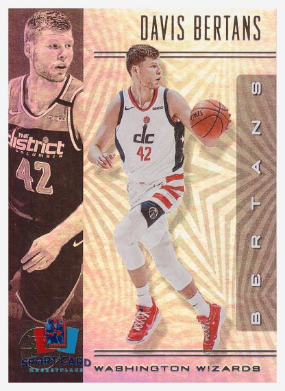 2019-20 Panini Illusions Davis Bertrans / Washington Wizards #113
