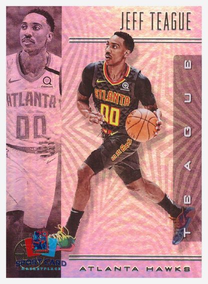 2019-20 Panini Illusions Jeff Teague / Atlanta Hawks #116