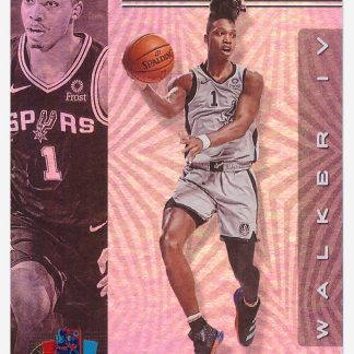 2019-20 Panini Illusions Lonnie Walker IV / San Antonio Spurs #122