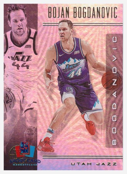 2019-20 Panini Illusions Bojan Bogdanovic / Utah jazz #126