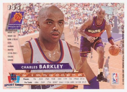1993 Fleer Charles Barkley / Phoenix Suns #145