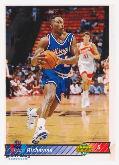 1992 Upper Deck Mitch Richmond / Sacramento Kings #162