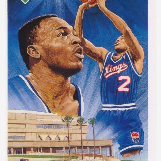 1992 Upper Deck Mitch Richmond by Alan Studt / Sacramento Kings #45