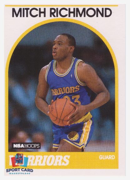 1989 NBA Hoops Mitch Richmond / Golden State Warriors #260