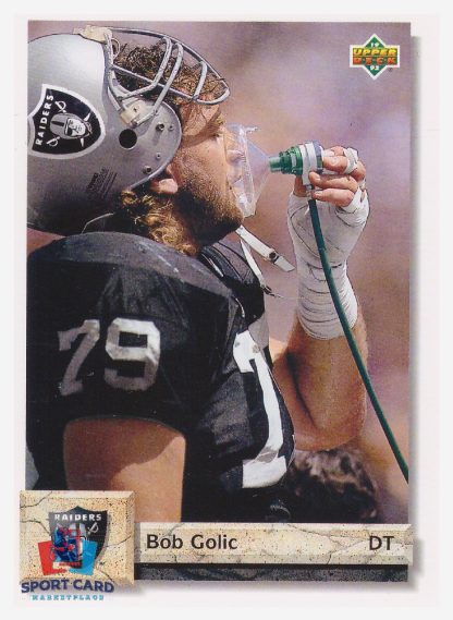 1992 Upper Deck Bob Golic / Los Angeles Raiders #279