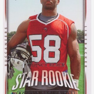 2007 Upper Deck Star Rookie Quincy Black / Tampa Bay Buccaneers #269