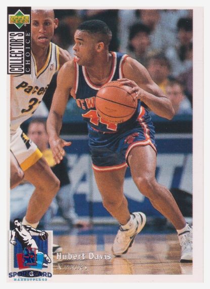 1994 Upper Deck Collector's Choice Hubert Davis / New York Knicks #144