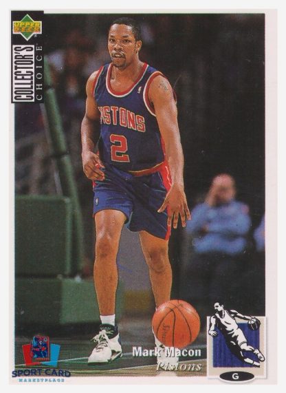 1994 Upper Deck Collector's Choice Mark Makon / Detroit Pistons #2