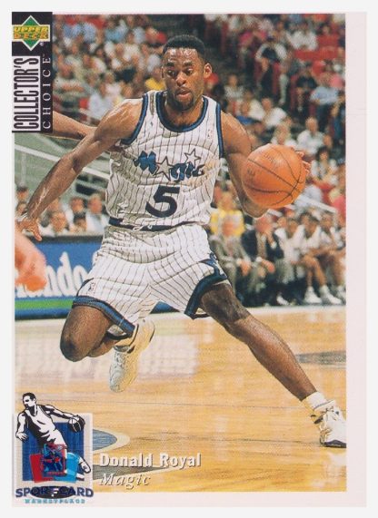 1994 Upper Deck Collector's Choice Donald Royal / Orlando Magic #5
