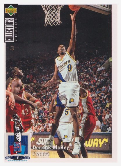 1994 Upper Deck Collector's Choice Derrick McKey / Indiana Pacers #9