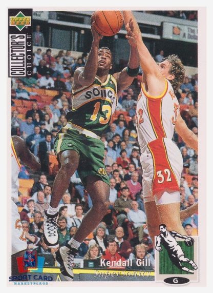 1994 Upper Deck Collector's Choice Kendall Gill / Seattle SuperSonics #13