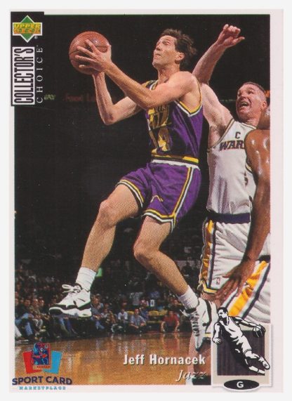 1994 Upper Deck Collector's Choice Jeff Hornacek / Utah Jazz #14