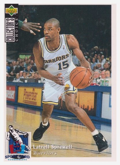 1994 Upper Deck Collector's Choice Latrell Sprewell / Golden State Warriors #15