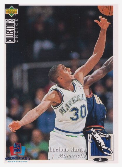 1994 Upper Deck Collector's Choice Lucious Harris / Dallas Mavericks #16
