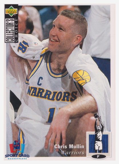 1994 Upper Deck Collector's Choice Chris Mullin / Golden State Warriors  #17