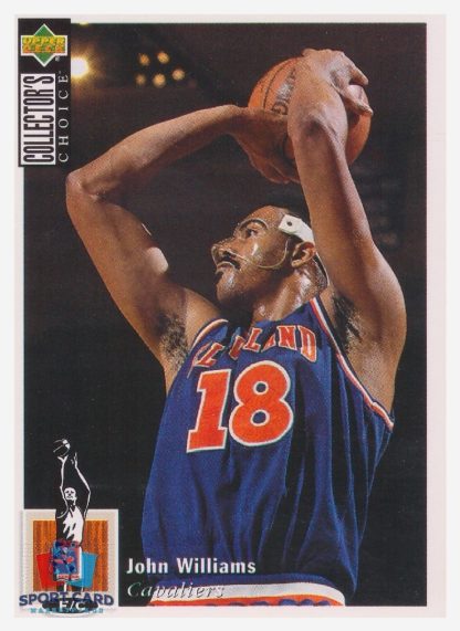 1994 Upper Deck Collector's Choice John Williams / Cleveland Cavaliers #18