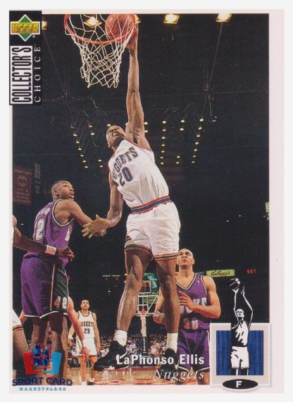 1994 Upper Deck Collector's Choice LaPhonso Ellis / Denver Nuggets #20