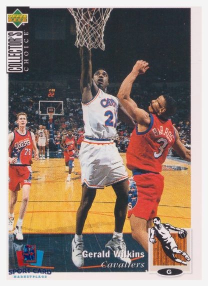 1994 Upper Deck Collector's Choice Gerald Wilkins / Cleveland Cavaliers #21