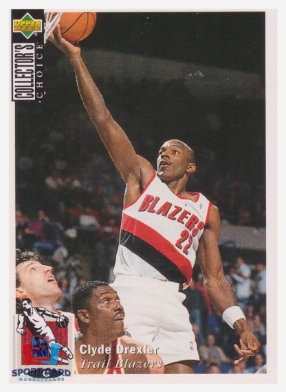 1994 Upper Deck Collector's Choice Clyde Drexler / Portland Trail Blazers #22