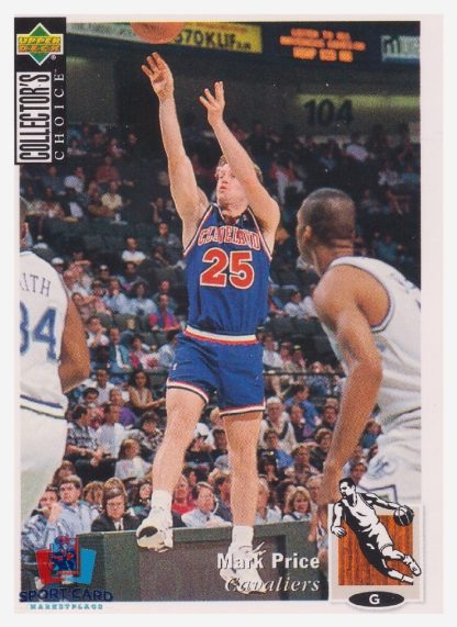 1994 Upper Deck Collector's Choice Mark Price / Cleveland Cavaliers #25