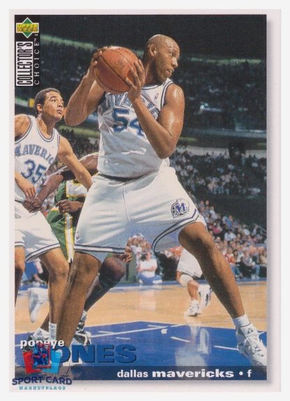 1994 Upper Deck Collector's Choice Popeye Jones / Dallas Mavericks #33