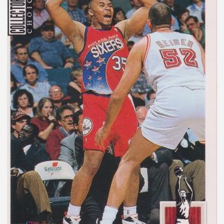 1994 Upper Deck Collector's Choice Clarence Weatherspoon / Philadelphia 76ers #35