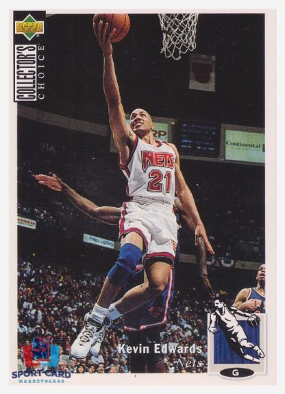 1994 Upper Deck Collector's Choice Kevin Edwards / New Jersey Nets #36
