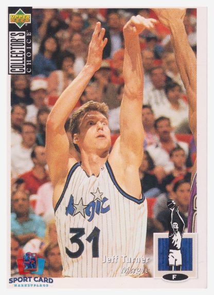 1994 Upper Deck Collector's Choice Jeff Turner / Orlando Magic #38