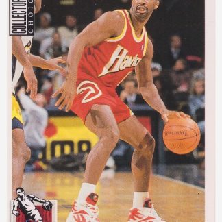 1994 Upper Deck Collector's Choice Ennis Whatley / Atlanta Hawks #39