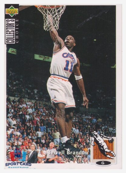 1994 Upper Deck Collector's Choice Terrell Brandon / Cleveland Cavaliers #49