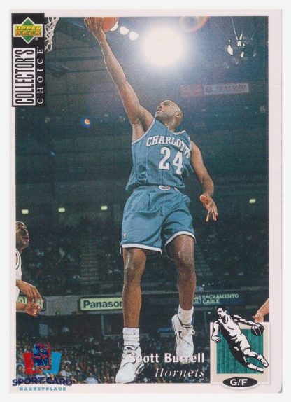 1994 Upper Deck Collector's Choice Scott Burrell / Charlotte Hornets #58