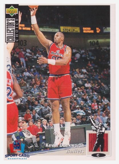 1994 Upper Deck Collector's Choice Kevin Duckworth / Washington Bullets #75
