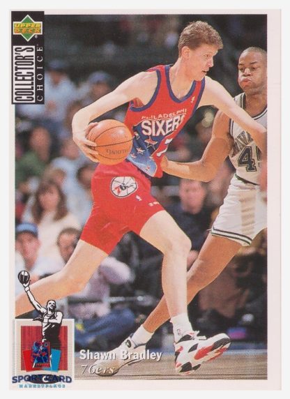 1994 Upper Deck Collector's Choice Shawn Bradley / Washington Bullets #76