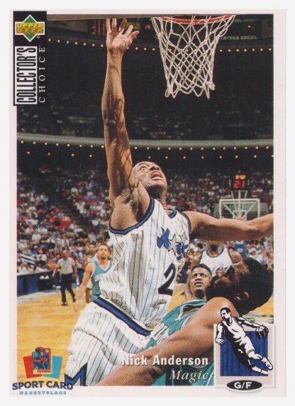 1994 Upper Deck Collector's Choice Nick Anderson / Orlando Magic #78