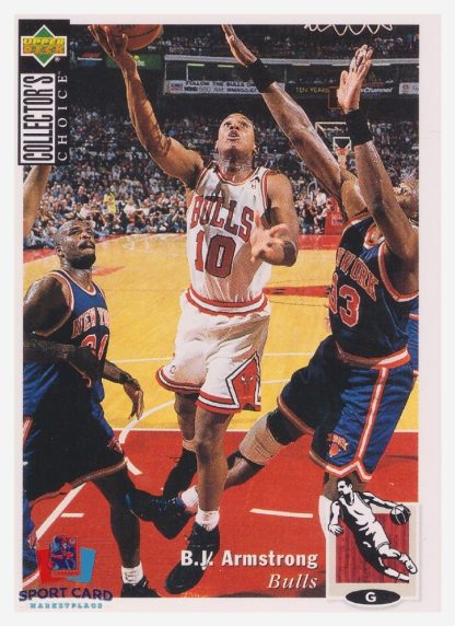 1994 Upper Deck Collector's Choice BJ Armstrong / Chicago Bulls #80