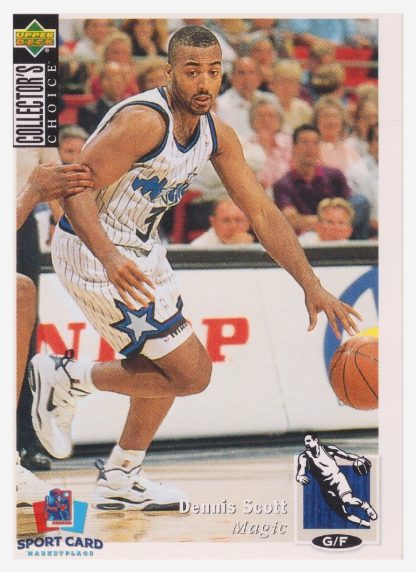 1994 Upper Deck Collector's Choice Dennis Scott / Orlando Magic #81