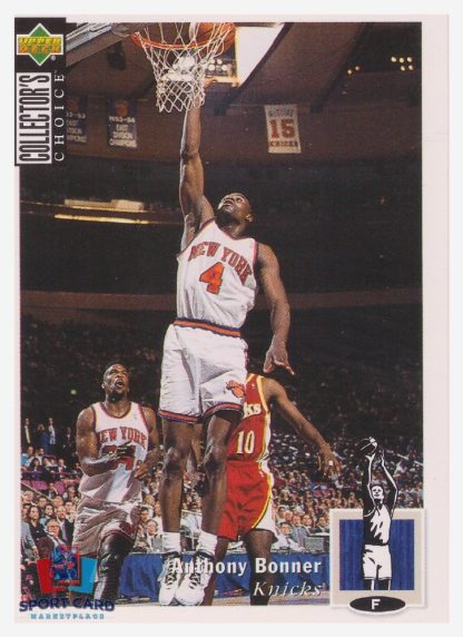 1994 Upper Deck Collector's Choice Anthony Bonner / New York Knicks #86