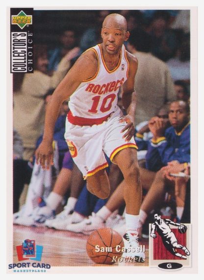 1994 Upper Deck Collector's Choice Sam Cassell / Houston Rockets #87
