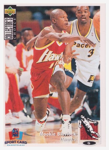 1994 Upper Deck Collector's Choice Mookie Blaylock / Atlanta Hawks #90