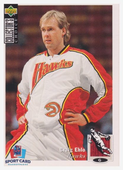 1994 Upper Deck Collector's Choice Craig Ehlo / Atlanta Hawks #98