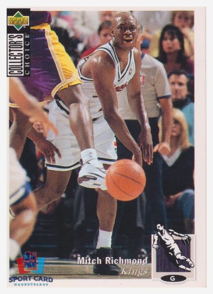 1994 Upper Deck Collector's Choice Mitch Richmond / Sacramento Kings #102